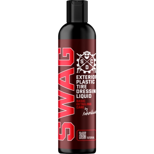 SWAG BASIC EXTERIOR PLASTIC TIRE DRESSING LIQUID 250ml dressing do opon i plastików